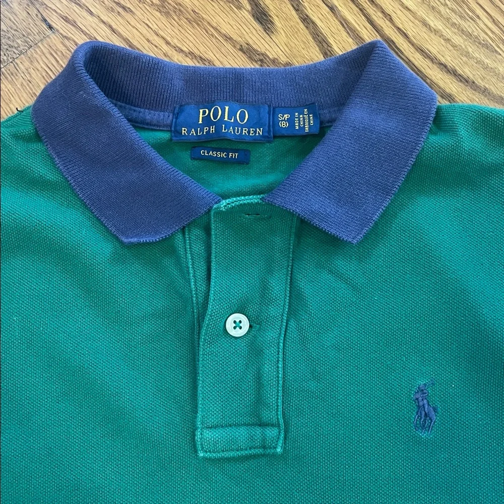 Boy’s Polo Ralph Lauren Long Sleeve Polo Shirt. Size Small. Excellent Condition.